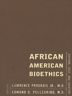 cover image of African American Bioethics
